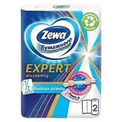 Бумажные полотенца Zewa Expert Wisch&Weg 1/2листа, 2 рул, фото №1