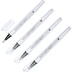 Набор Ручки-кисти Sketch&Art 4шт бум подвес, фото №1