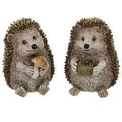 Фигурка декоративная "Ежик", L7 W8 H10 см, 2в., фото №1