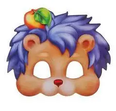 Маска картонная Ёжик, фото №1