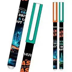 Ручка гелевая пиши-стирай "deVENTE. Fast Or Last" 0,5 мм, синяя, фото №1