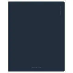 Тетрадь 48л ЛИНИЯ "Dark navy", "cофт-тач", выб. лак, 70г/м2, фото №1