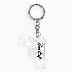Брелок для ключей акриловый "Плохая девочка", фото №1