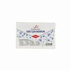 Холст аквар на карт "VA" 100% хл 10*15см 280г экстра-мелкое зерн, фото №1