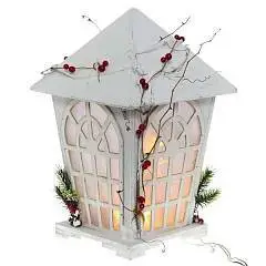 Изделие декоративн/подсветк."Беседка" L27 W27 H43 см,от сети, фото №1