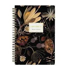 Тетрадт 60л КЛЕТКА "НОЧНЫЕ ЦВЕТЫ" спираль, фото №1