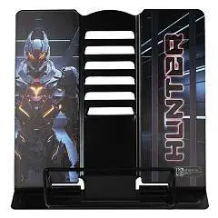 Подставка д/книг и учебников ОГНЕННЫЙ РОБОТ, чёрный металл, фото №1