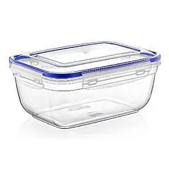 Контейнер герметичный с клипсами, кв 2,3 л., фото №1