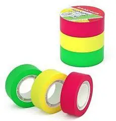 Клейкая лента Для маркировки 18мм*20м, 1 шт, ассорти, фото №1