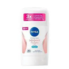 Део-стик Nivea Эффект пудры fresh 50мл, фото №1