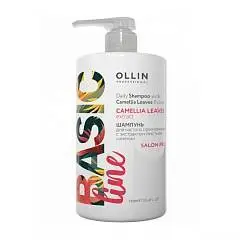 Шампунь Ollin Basic Line с экстр листьев камелии 750мл, фото №1