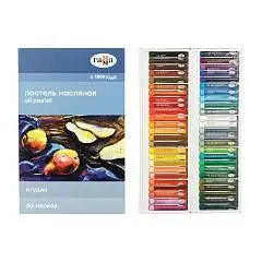 Пастель масляная Гамма "Студия" 12 цветов картон. упаковка, фото №1