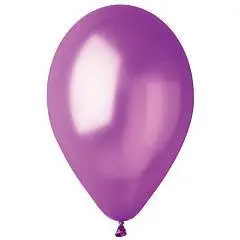 Шарик воздушный "Металлик" Purple, 30см, фото №1