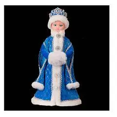 Снегурочка Царская Голубая, 44 см, в упаковке, фото №1