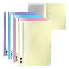 Папка-скоросшиватель EK® Diagonal Pastel, A4, ассорти, фото №1