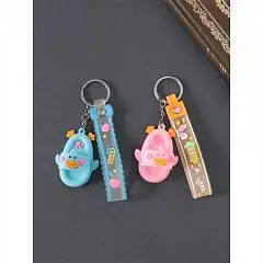 Брелок Сланец уточка 4,5*6см в асс, фото №1