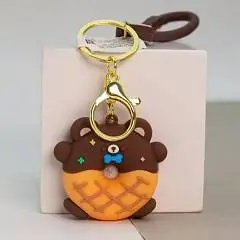 Брелок Sweet donut bear 5,5*5*2см, фото №1