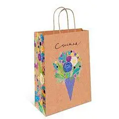 Сумка подарочная ВС Крафт 180х223х100, фото №1