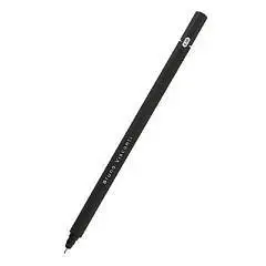 Ручка "Super Slim Black" гелевая 0.28 мм черная, фото №1