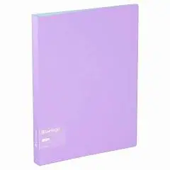 Папка на 4 кольцах Berlingo "Haze" A4, 24мм, 600мкм, сирень, фото №1