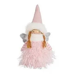 Ангел-хранитель снов розовый с LED-подсветкой 11х7х20 см, фото №1