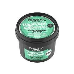 Маска д/лица Org.Kitchen 100мл Огуречные кружочки, фото №1