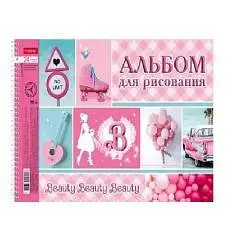 Альбом д/рисА4 24л 100г  гребень Из жизни корги хатбер, фото №1