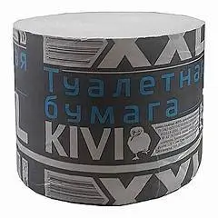 Туалетная бумага KIVI XXL серая, без втулки 1 сл, фото №1