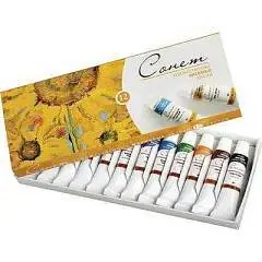 Набор масляных красок "Сонет" 12цвх10мл, фото №1