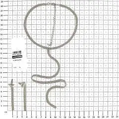 Комплект (колье+серьги), фото №1