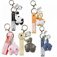 Брелок 7см Животные пластик КОКОС 230124, фото №1