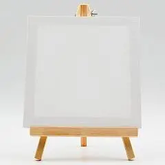 Мини-мольберт 28см мини-холст 20*20см, фото №1