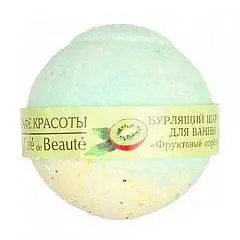 Бурлящий шар д/в Кафе Красоты Фруктовый сорбет 120г, фото №1