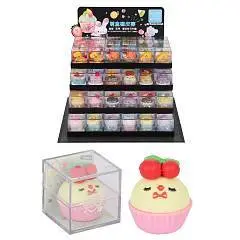 Ластик фигурный "Soundy" 40х40х40см, в футляре, ассорти, фото №1