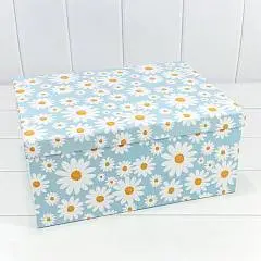 Коробка подарочная "Ромашки" 26,3*19,3*11,3 см 10-6, фото №1
