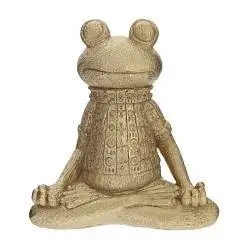 Фигурка декоративная "Лягушка" д12 ш5,5 в13см, фото №1