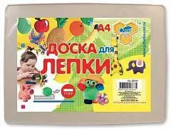 Доска для лепки А4 с бортиком белая, фото №1