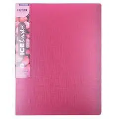 Папка с 20 вкладышами "Iceberries" A4, 600мкм, 20мм, брусника, фото №1