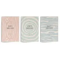 Тетрадь А4 96л кл "DRY BRUSH" soft touch, фото №1