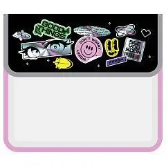 Папка д/тетр А5 пластик липучка Icons ArtSpace, фото №1