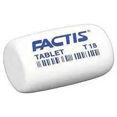 Ластик каучук FACTIS Tablet T 18, 45х28х13 мм, фото №1