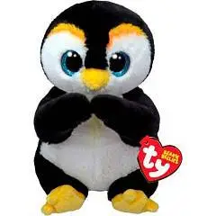 Игрушка мягкая TY Beanie Bellies Пингвин PENGUIN 15см, фото №1