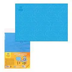 Клеенка для труда Мульти-Пульти "Лазурь", 50*70см, ПВХ, фото №1
