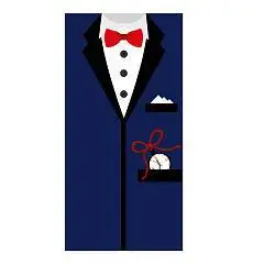 Конверт д/денег "Костюм" Soft Touch, фото №1