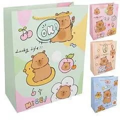 Сумка подарочная "Capybara" 26*32*12см, фото №1