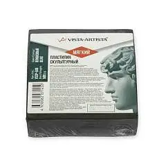 Пластилин скульптурный Студия 0.5 кг №3 оливковый мягкий, фото №1