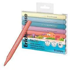 Маркеры акрил Art Spirit Pastel Дом у озера пулев наконечник 8цв, фото №1