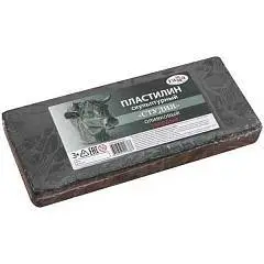 Пластилин скульптурный "Студия" олив. тверд. 1кг., фото №1