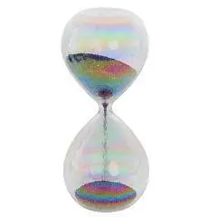 Часы песочные (1 мин), L8 W8 H20 см, фото №1
