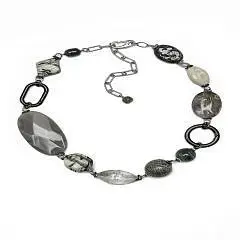 Колье"Северный сказ" (натур. камни), фото №1